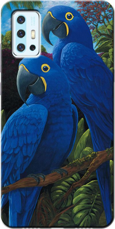 Cooldone Back Cover for Vivo V17  (Multicolor, Grip Case, Silicon, Pack of: 1)