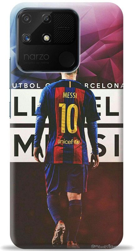 Loffar Back Cover for Realme Narzo 50A  (Multicolor, Pack of: 1)