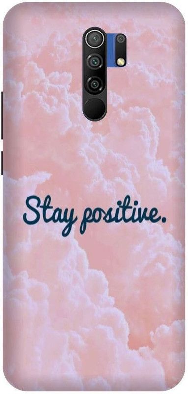 URCHIN Back Cover for Note 8 pro stay positive, motivational, quotes, inspiration  (Multicolor, Shock Proof, Pack of: 1)