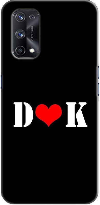 Afterglow Back Cover for Realme X7 Pro, RMX2121 D K, D LOVES K, NAME, LETTER, ALPHABET, DK LOVE, HART  (Multicolor, Shock Proof, Pack of: 1)