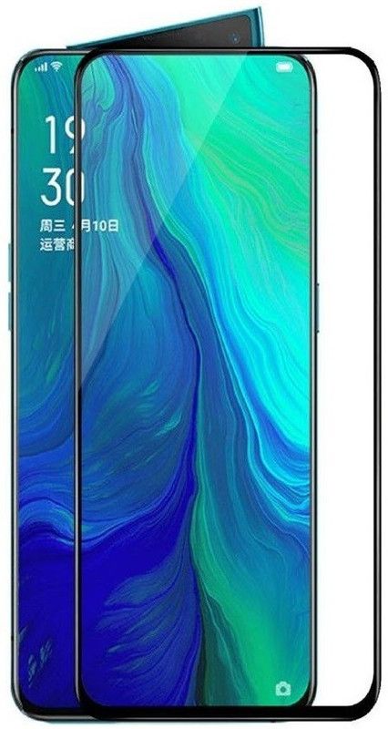 Gorilla Armour Edge To Edge Tempered Glass for Oppo Reno  (Pack of 1)