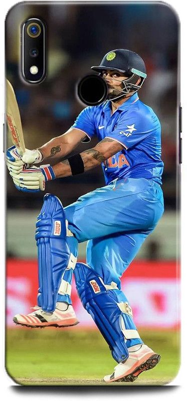 Afterglow Back Cover for Realme 3i VIRAT KOHLI, CRICKET, INDIA, VIRAT, CAPTAIN, PLAYER, SPORTS  (Multicolor, Shock Proof, Pack of: 1)
