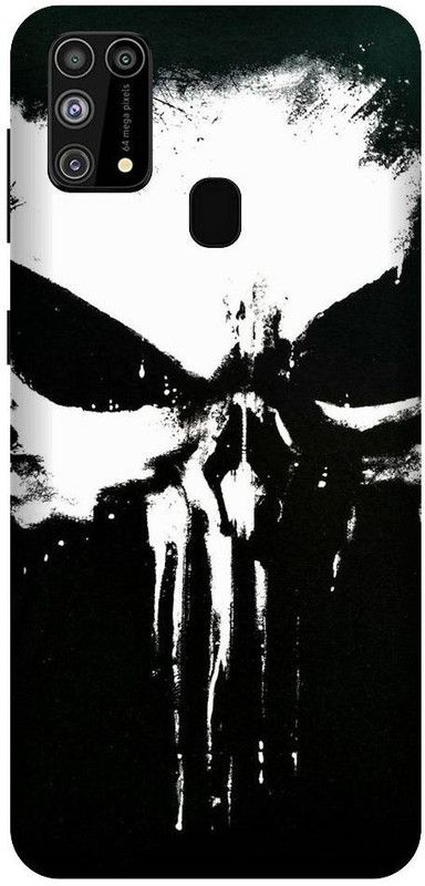 URCHIN Back Cover for Samsung A21s Punisher, Punisher logo, Skull, Ghost  (Multicolor, Shock Proof, Pack of: 1)