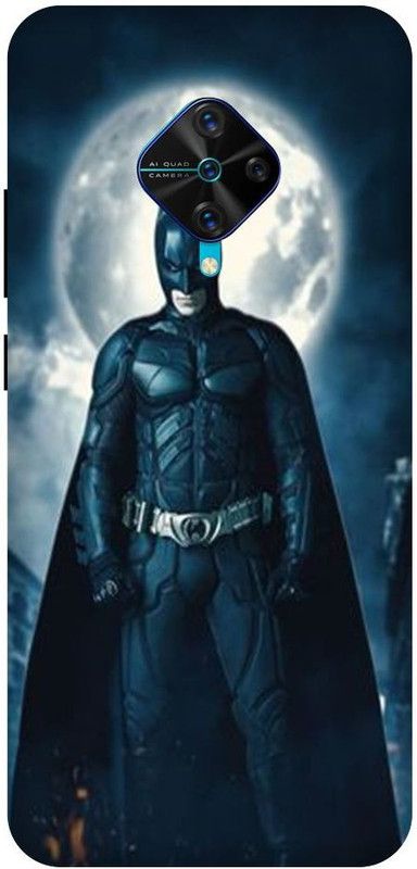 Enna Traders Back Cover for Vivo S1 Pro( Batman) PRINTED BACK COVER  (Multicolor, Waterproof, Pack of: 1)