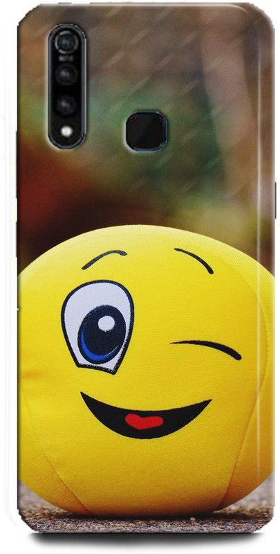 INDICRAFT Back Cover for Vivo Z1Pro, Vivo 1951, Emoji, Printed  (Multicolor, Shock Proof, Pack of: 1)