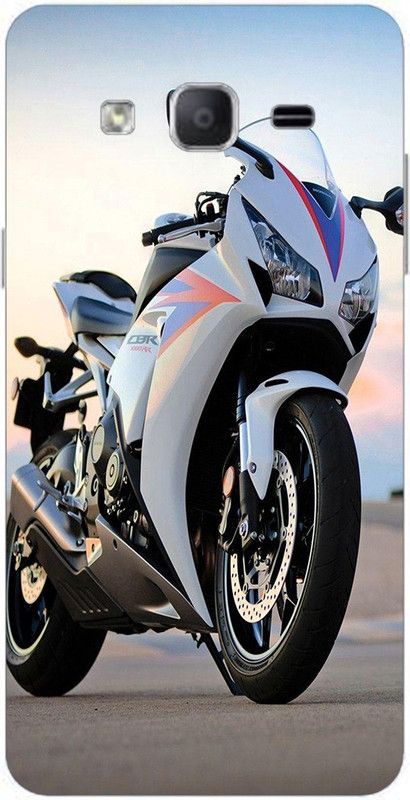 METOO Back Cover for Samsung Grand Prime/Grand Prime, Super Bike Design Back Cover Print : 211  (Multicolor, Dual Protection, Silicon, Pack of: 1)