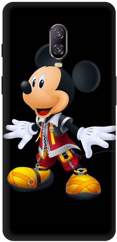 SSMORYA Back Cover for OnePlus 6T  (Multicolor, Hard Case, Pack of: 1)