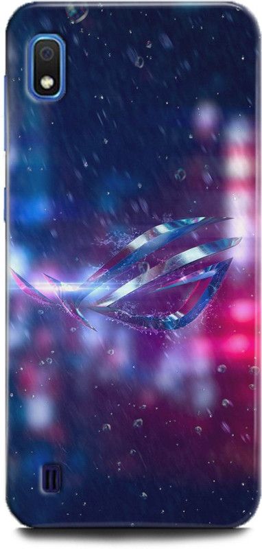 INDICRAFT Back Cover for Samsung Galaxy A10, Rog, Printed  (Multicolor, Shock Proof, Pack of: 1)