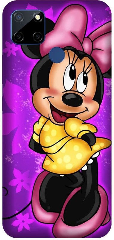 Yoprint Back Cover for Realme C25s micky mouse Printed back Cover  (Multicolor, Hard Case, Pack of: 1)