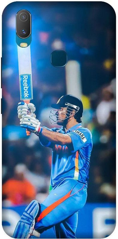 URCHIN Back Cover for Vivo Y15 MS Dhoni, Dhoni, CSK, Dhoni, Mahi, Cricket  (Multicolor, Shock Proof, Pack of: 1)