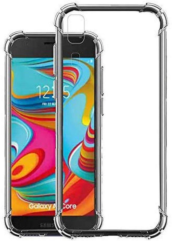 S-Hardline Bumper Case for Samsung Galaxy A2 Core  (Transparent, Grip Case)