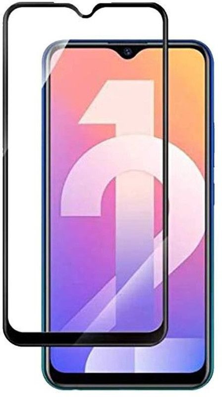 DMJHP Edge To Edge Tempered Glass for Vivo Y17  (Pack of 1)