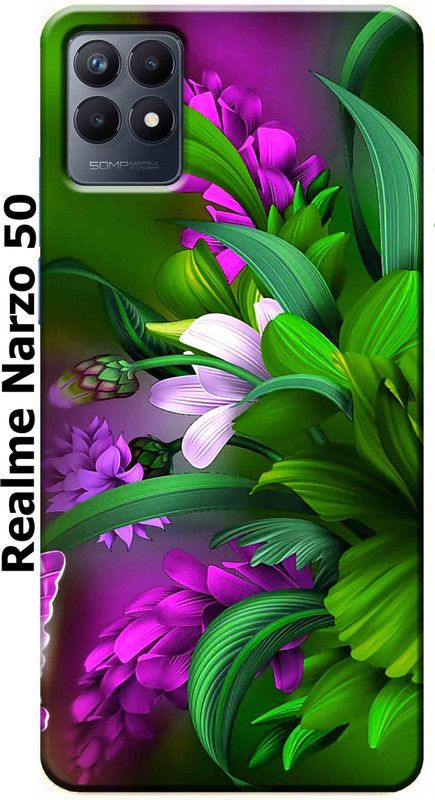 RDcon Back Cover for Realme narzo 50 2597  (Multicolor, Dual Protection, Silicon)