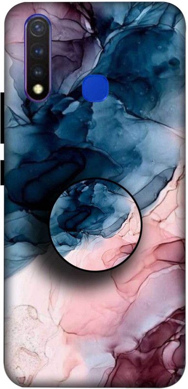 NDCOM Back Cover for VIVO U20  (Multicolor, Hard Case, Pack of: 2)