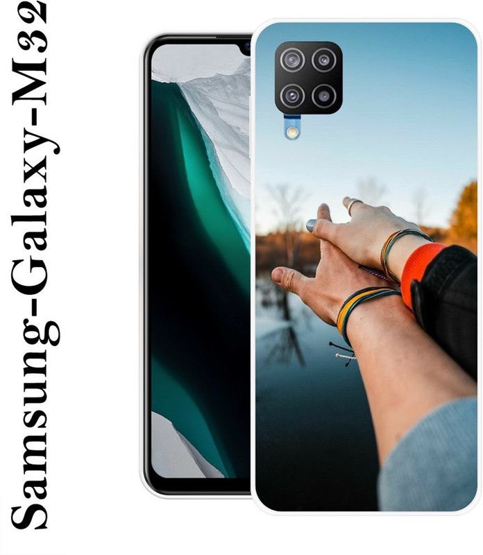 redfly Back Cover for Samsung Galaxy M32  (Multicolor, Grip Case, Silicon)