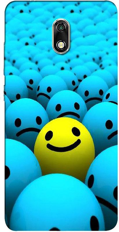 METOO Back Cover for Panasonic Ray 700/ Ray 700, Smil ,Smily Design Printed Back Cover Print : 92  (Multicolor, Dual Protection, Silicon, Pack of: 1)