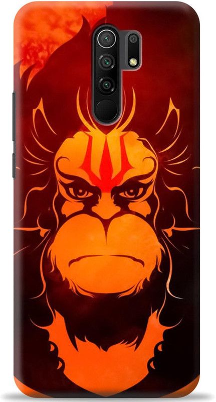 Dreamer Back Cover for Redmi 9 Prime  (Orange, Black, Shock Proof, Pack of: 1)