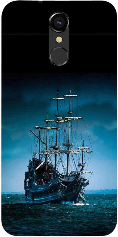 METOO Back Cover for Lava Z70, Ship Designer Printed Back Cover, Print : 137  (Multicolor, Dual Protection, Silicon, Pack of: 1)