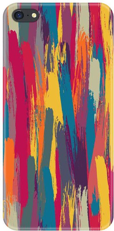 Smutty Back Cover for OPPO Realme 1, CPH1859, CPH1861 - Brush Strokes Print  (Multicolor, Hard Case, Pack of: 1)