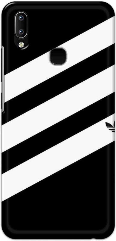 Sidekick Store Back Cover for Vivo Y93  (Black, White, Pack of: 1)