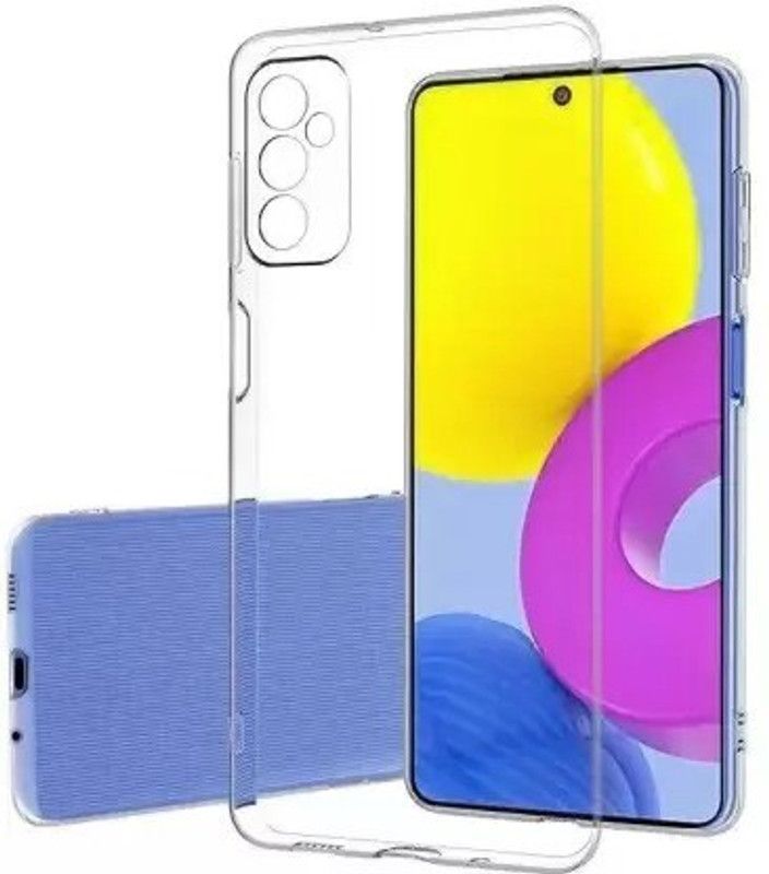 DSCASE Back Cover for Samsung Galaxy F23 5G  (Transparent, Shock Proof, Silicon, Pack of: 1)