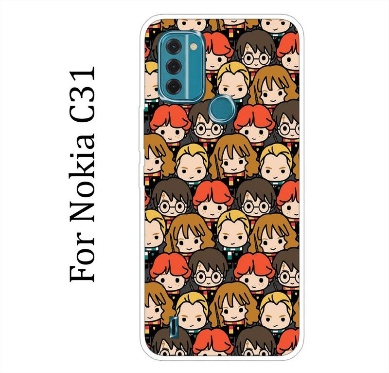Ghumakkad Back Cover for Nokia C31  (Multicolor, Grip Case, Silicon, Pack of: 1)