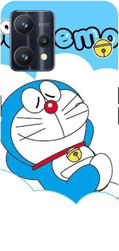 softcrash Back Cover for Realme 9 Pro plus 5G  (Blue, White, Pack of: 1)