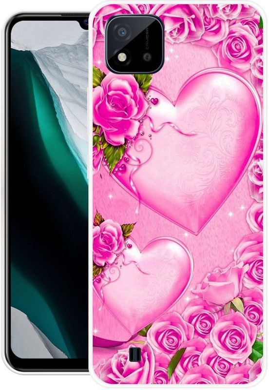 redfly Back Cover for Realme C20, Realme C11 2021  (Multicolor, Grip Case, Silicon)
