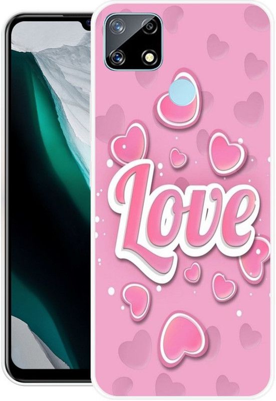 NEVYZAP Back Cover for Realme C25  (Multicolor, Grip Case, Silicon, Pack of: 1)