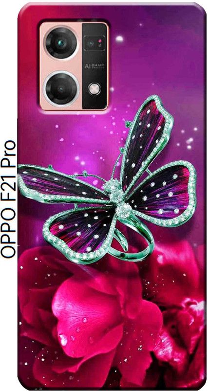 RDcon Back Cover for Oppo F21 Pro 2572  (Multicolor, Anti-radiation, Silicon, Pack of: 1)
