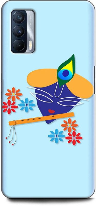 Afterglow Back Cover for Realme X7 KRISHNA, ALPHABET,GOD, GODDESS, HEARTS, MORPANKH,NATURE  (Multicolor, Shock Proof, Pack of: 1)