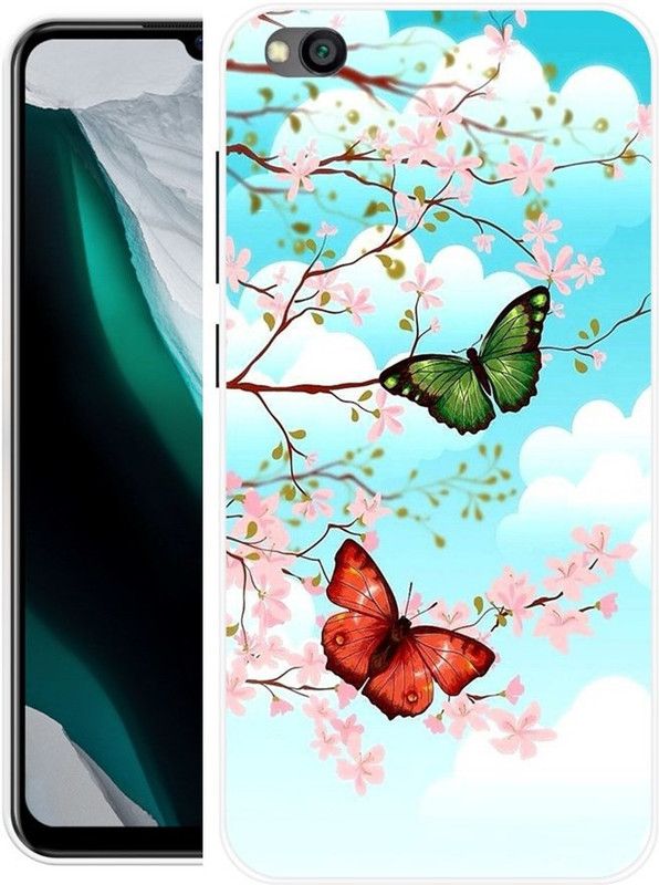 vaidik Back Cover for Redmi GO  (Multicolor, Dual Protection, Silicon, Pack of: 1)