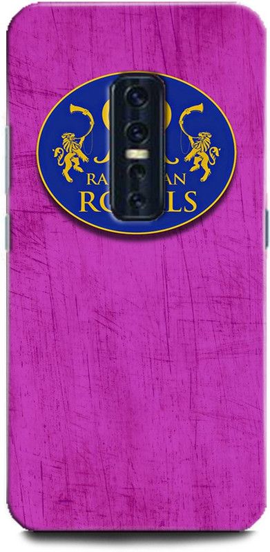 Afterglow Back Cover for Vivo V17 Pro RAJASTHAN ROYALSR, IPL, POYALS, RR, CRICKET, LOGO, RR LOGO  (Multicolor, Shock Proof, Pack of: 1)
