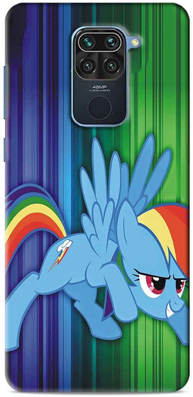 NDCOM Back Cover for Redmi Note 9 Little Pony Printed  (Multicolor, Hard Case, Pack of: 1)