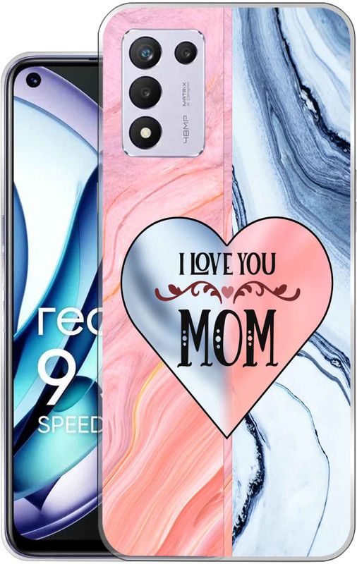 Vascase Back Cover for Realme 9 SE 5G  (Blue, Pink, Dual Protection, Silicon, Pack of: 1)