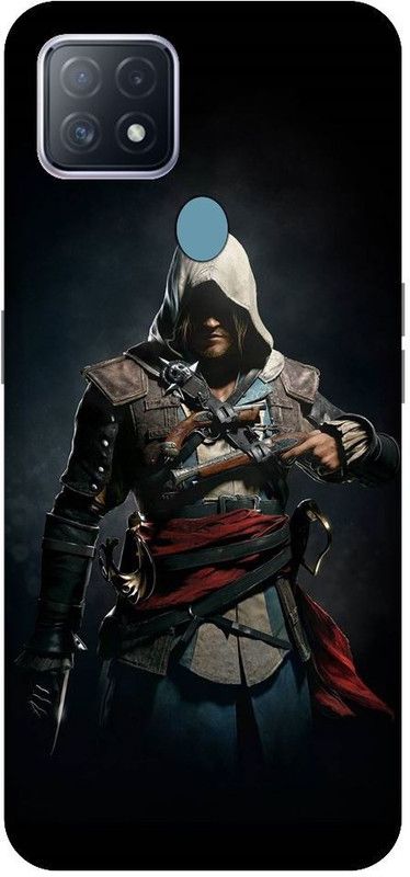 URCHIN Back Cover for Oppo A15S Assassins creed, Assassin creed game, warrior, Game  (Multicolor, Shock Proof, Pack of: 1)