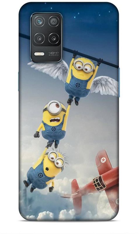 Coverland Back Cover for Realme Narzo 30  (Yellow, Blue, Pack of: 1)