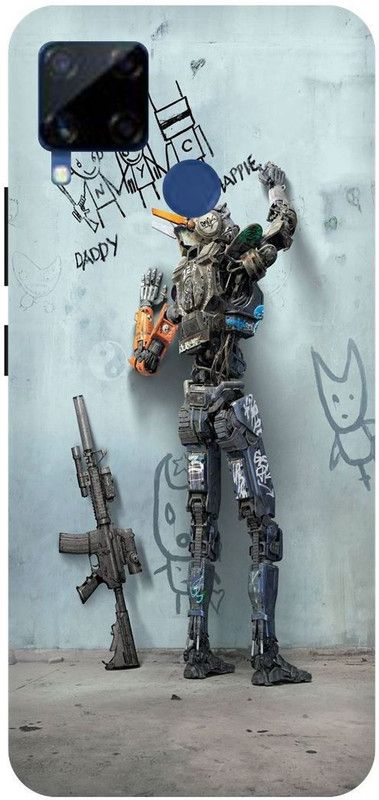 Bluvver Back Cover for Realme C15/RMX2180, Printed Army Soldier Back Cover  (Multicolor, Hard Case, Pack of: 1)