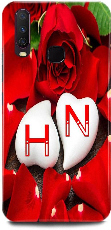 MP ARIES MOBILE COVER Back Cover for Vivo U10,1916,H Loves N Name,H Name, N Letter, Alphabet,H Love N NAME  (Multicolor, Hard Case, Pack of: 1)