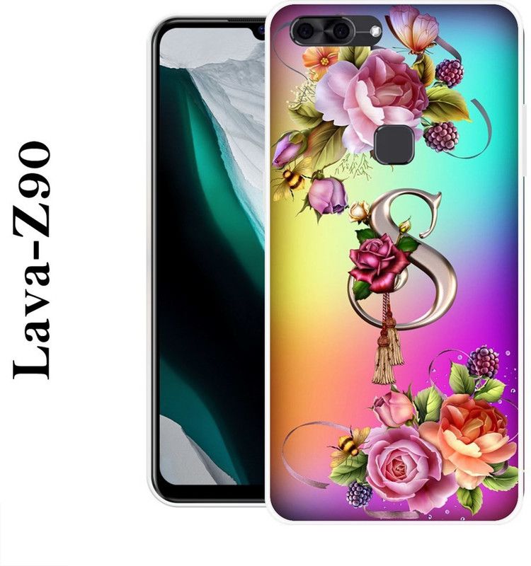 SHIVKUDI Back Cover for Lava Z90  (Multicolor, Silicon)