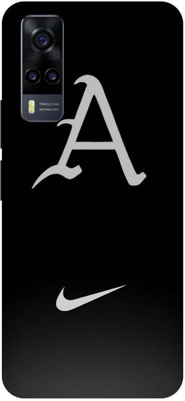 THE NARAYANA COLLECTIONS Back Cover for VIVO Y51A- V2031-A,ALPHABET,LIFE,LINE,NAME,NIKE  (Multicolor, Hard Case, Pack of: 1)
