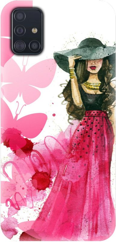 Smutty Back Cover for Samsung Galaxy A51, SM-A515F - Princess Print  (Multicolor, Hard Case, Pack of: 1)