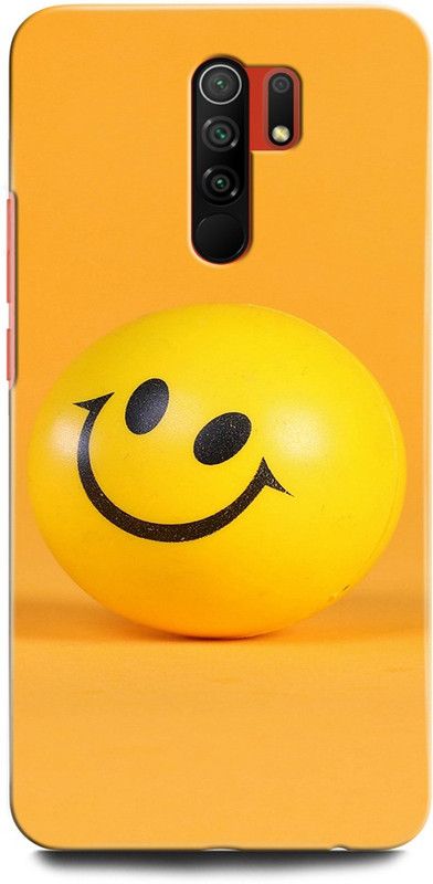 ORBIQE Back Cover for POCO M2 MZB9919IN SMILE, SMILE FACE, FUNNY, HAPPY, CARTOON  (Multicolor, Shock Proof, Pack of: 1)