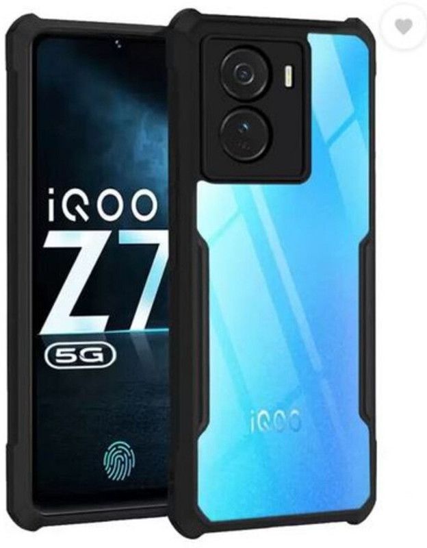 ALONZO Front & Back Case for IQOO Z7 5G, IQ00 Z7 5G, (IP)  (Blue, Grip Case, Pack of: 1)