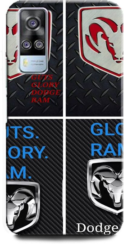 Afterglow Back Cover for Vivo Y51 DODGE RAM, LOGO  (Multicolor, Shock Proof, Pack of: 1)