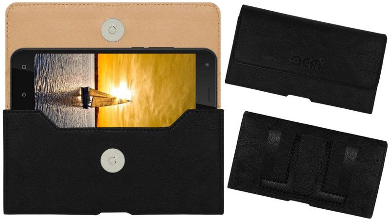 ACM Pouch for iVooMi Me5  (Black, Holster, Pack of: 1)
