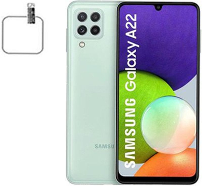 XRENGTH Back Camera Lens Glass Protector for SAMSUNG GALAXY A22 4G  (Pack of: 1)