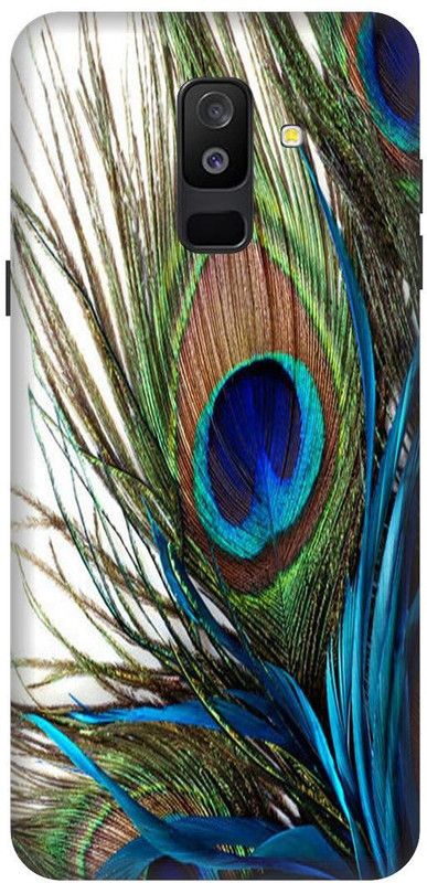 SSMORYA Back Cover for Samsung Galaxy On8, Samsung Galaxy J8 (2018) (Peep Of Peacock) Printed Back Cover  (Multicolor, Waterproof, Pack of: 1)