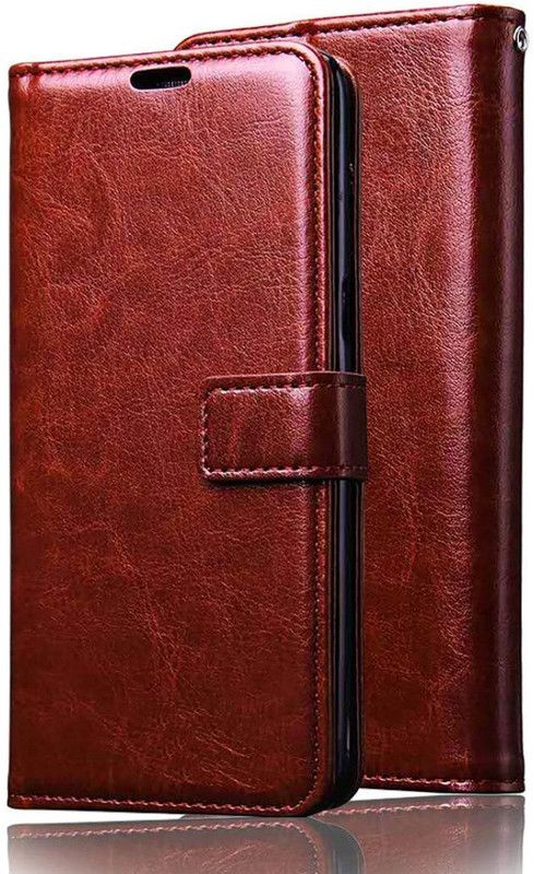 XORB Flip Cover for Mobile  (Brown, Magnetic Case, Pack of: 1)