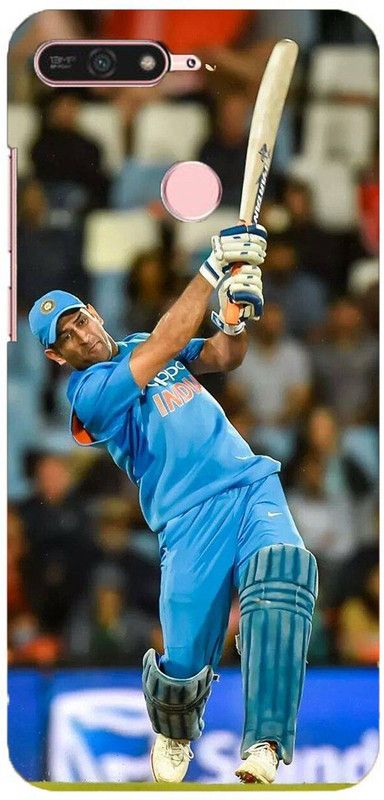 NDCOM Back Cover for Huawei Honor 7A MS Dhoni Maahi Printed  (Multicolor, Hard Case, Pack of: 1)